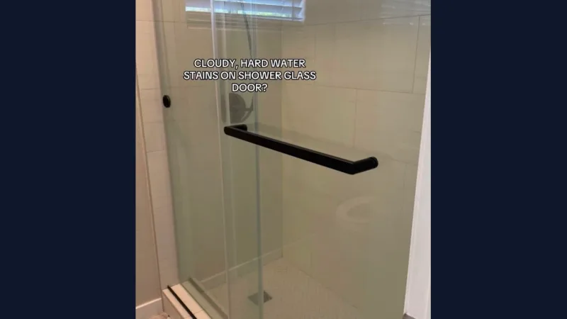 Cloudy Shower Glass: Removable Buildup or Permanent Etching?